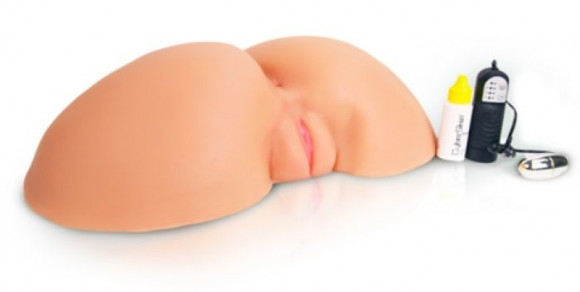 Реалистичная попка в натуральную величину с 2 любовными отверстиями и вибрацией Реалистичная попка в натуральную величину с 2 любовными отверстиями и вибрацией