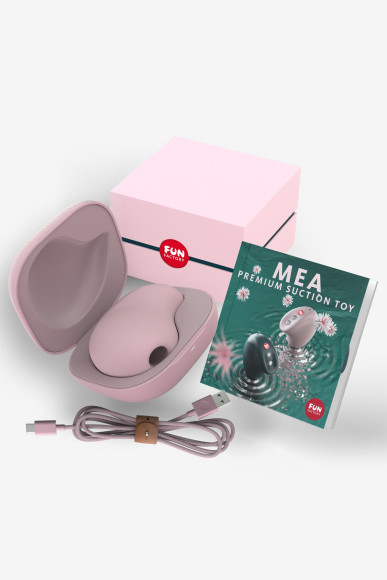 Розовый вакуум-волновой бесконтактный стимулятор клитора Mea Розовый вакуум-волновой бесконтактный стимулятор клитора Mea