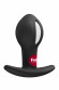 Черная анальная пробка B Ball Uno - 7,3 см.