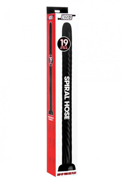 Большой анальный стимулятор-змея Hosed 19 Inch Spiral Anal Snake - 50,8 см. Большой анальный стимулятор-змея Hosed 19 Inch Spiral Anal Snake - 50,8 см.