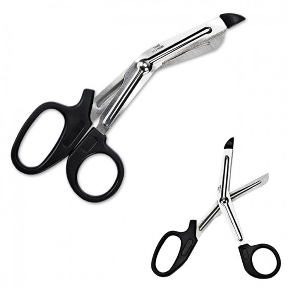 Медицинские ножницы с черными ручками Медицинские ножницы с черными ручками