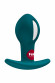 Зеленая анальная пробка B Ball Uno - 7,3 см.