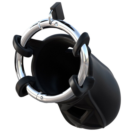 Черный замок верности Extreme Silicone Cock Blocker Черный замок верности Extreme Silicone Cock Blocker