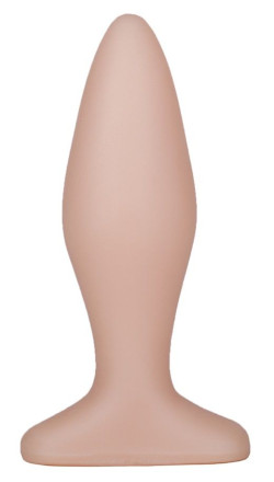 Телесный анальный плаг - 11,5 см. Телесный анальный плаг - 11,5 см.