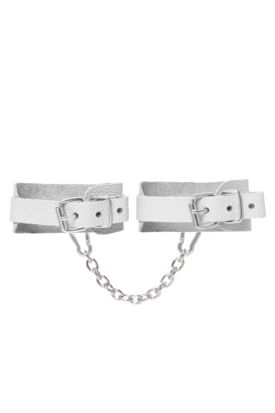 Белые мини-оковы со скруглёнными углами Белые мини-оковы со скруглёнными углами