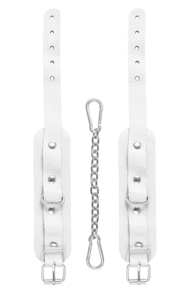 Белые мини-оковы со скруглёнными углами Белые мини-оковы со скруглёнными углами