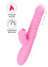 Розовый вибратор Lixy с возвратно-поступательным движением и нагревом - 23 см. Розовый вибратор Lixy с возвратно-поступательным движением и нагревом - 23 см.