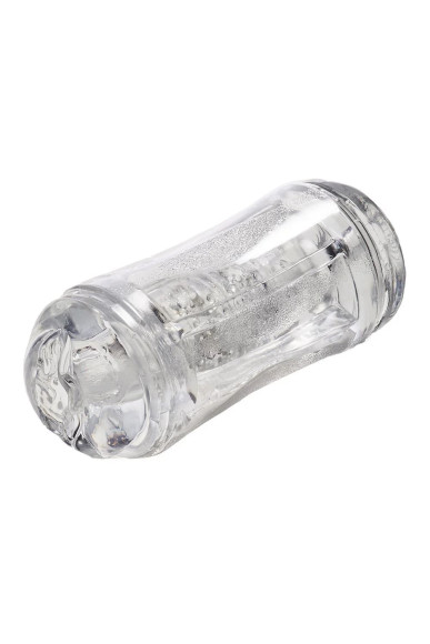 Прозрачный двусторонний мастурбатор Sophia - вагина и анус Прозрачный двусторонний мастурбатор Sophia - вагина и анус