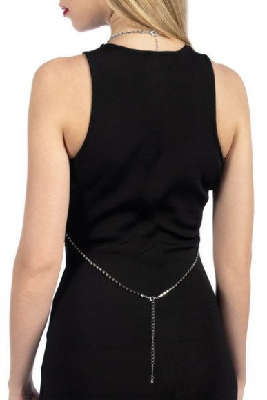 Серебристое украшение на тело BIJOUX DE CORPS JADE ARGENT Серебристое украшение на тело BIJOUX DE CORPS JADE ARGENT