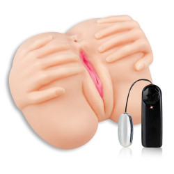 Вагина и анус Алексис Тэксас с вибрацией Вагина и анус Алексис Тэксас с вибрацией