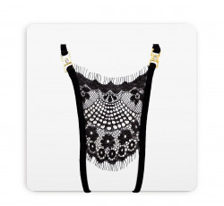 Открытые трусики Сiglia с камешками на бретелях Открытые трусики Сiglia с камешками на бретелях