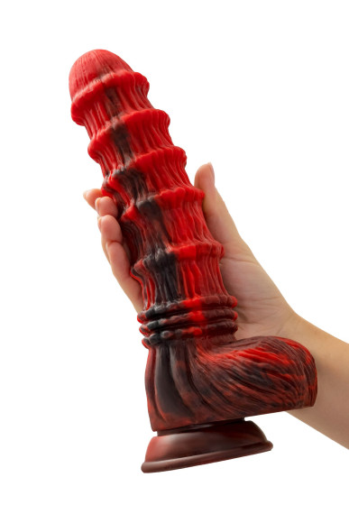 Силиконовый вибратор Monster Tops - 27 см.