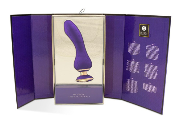 Фиолетовый вибростимулятор SANYA - 18,5 см. Фиолетовый вибростимулятор SANYA - 18,5 см.