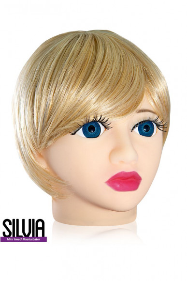 Мастурбатор в форме головы Silvia Мастурбатор в форме головы Silvia