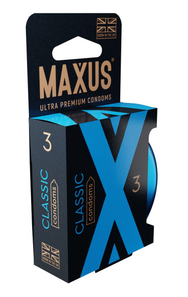 Классические презервативы в железном кейсе MAXUS Classic - 3 шт. Классические презервативы в железном кейсе MAXUS Classic - 3 шт.