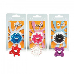 Эрекционные кольца SUPER JELLY TICKLER DISPLAY - 12 шт.