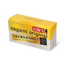 Презервативы увеличенного размера Sagami Original 0.02 XL-size - 12 шт. Презервативы увеличенного размера Sagami Original 0.02 XL-size - 12 шт.
