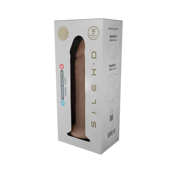 Телесный фаллоимитатор SILEXD Model 2 9 - 22,9 см. Телесный фаллоимитатор SILEXD Model 2 9 - 22,9 см.