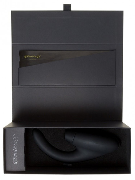 Чёрный стимулятор 2-в-1 для женщин Womanizer InsideOut Чёрный стимулятор 2-в-1 для женщин Womanizer InsideOut