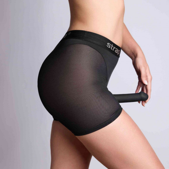 Трусики-шорты для фиксации насадок Strap-on-me Harness Lingerie Halo - size S Трусики-шорты для фиксации насадок Strap-on-me Harness Lingerie Halo - size S