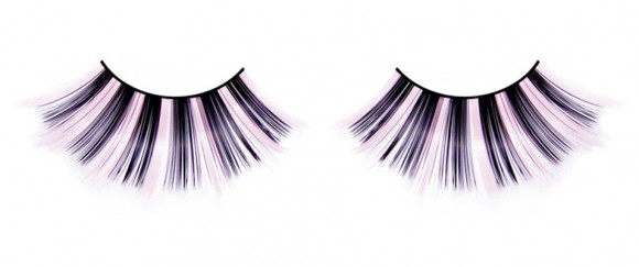 Черно-розовые ресницы Черно-розовые ресницы