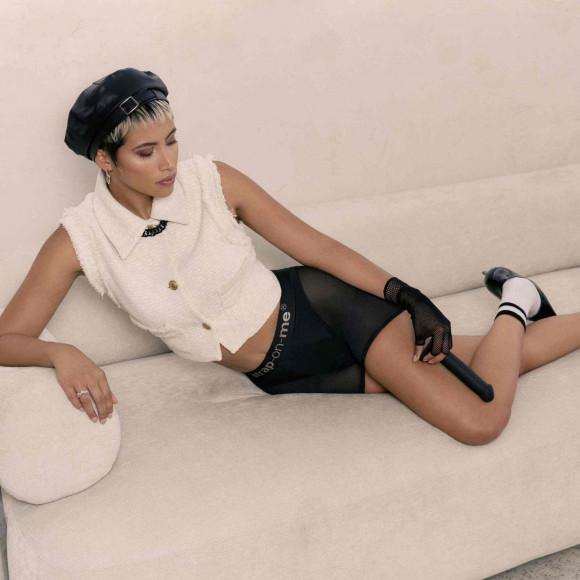 Трусики-шорты для фиксации насадок Strap-on-me Harness Lingerie Halo - size M Трусики-шорты для фиксации насадок Strap-on-me Harness Lingerie Halo - size M