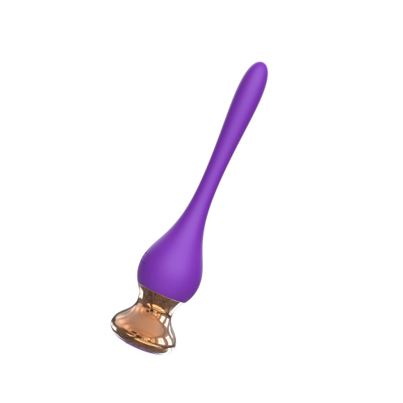 Фиолетовый вибромассажер Nipple Vibrator - 14,5 см. Фиолетовый вибромассажер Nipple Vibrator - 14,5 см.