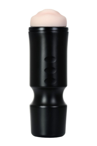 Мастурбатор-ротик A-Toys в черной колбе Мастурбатор-ротик A-Toys в черной колбе