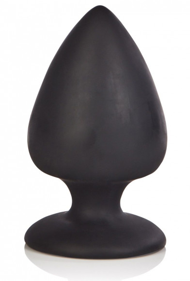 Анальная пробка из силикона  Silicone Plump Plug - 9,9 см.