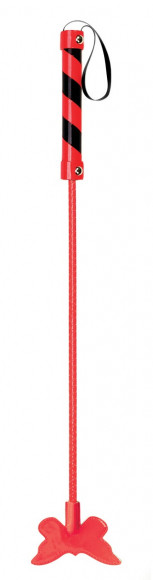 Красный стек Butterfly Crop с чёрно-красной рукоятью Красный стек Butterfly Crop с чёрно-красной рукоятью