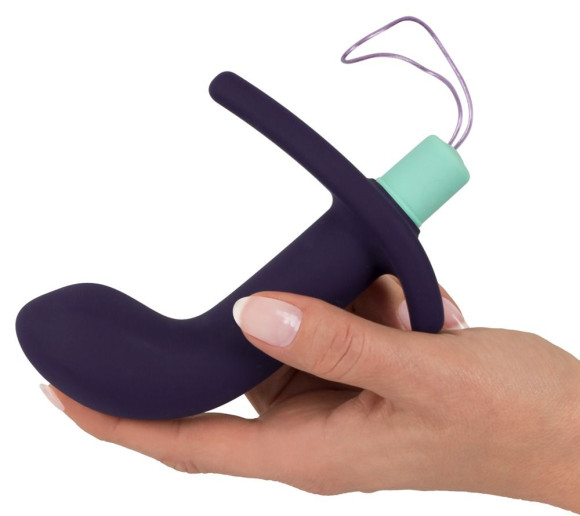 Темно-фиолетовый вибростимулятор простаты с пультом ДУ Remote Controlled Prostate Plug Темно-фиолетовый вибростимулятор простаты с пультом ДУ Remote Controlled Prostate Plug
