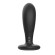 Черный анальный вибратор с пультом ДУ Черный анальный вибратор с пультом ДУ