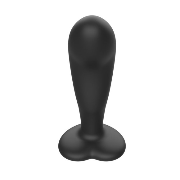 Черный анальный вибратор с пультом ДУ Черный анальный вибратор с пультом ДУ
