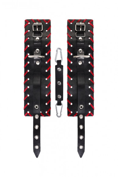 Черные оковы с красной окантовкой Черные оковы с красной окантовкой