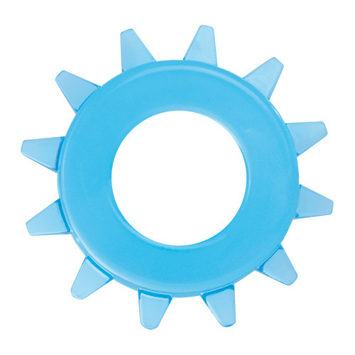 Голубое эрекционное кольцо COCK RING GET UP Голубое эрекционное кольцо COCK RING GET UP