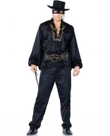 Костюм Зорро Masked Spanish Hero