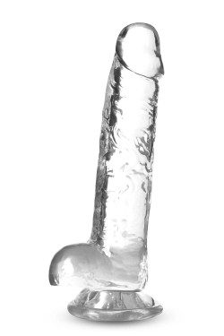 Прозрачный фаллоимитатор 7 Inch Crystalline Dildo - 17,7 см. Прозрачный фаллоимитатор 7 Inch Crystalline Dildo - 17,7 см.