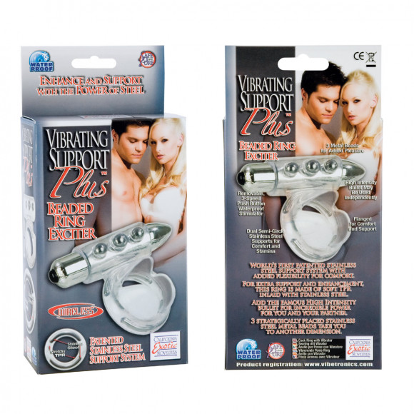 Виброкольцо Support Plus Beaded Ring Exciter