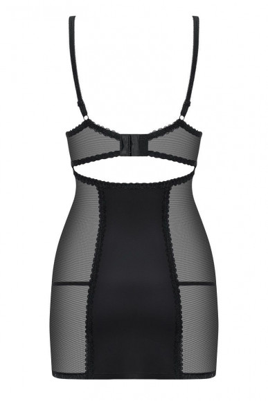 Облегающая сорочка Amallie с полупрозрачными вставками Облегающая сорочка Amallie с полупрозрачными вставками