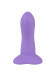 Фиолетовый нереалистичный дилдо Emotional Plus - 13 см.