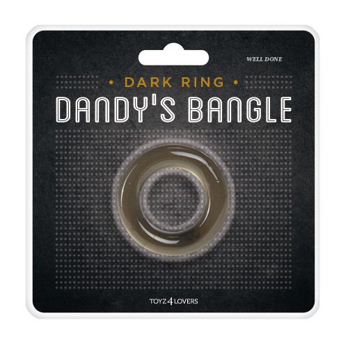 Дымчатое эрекционное кольцо COCK RING WELL DONE Дымчатое эрекционное кольцо COCK RING WELL DONE