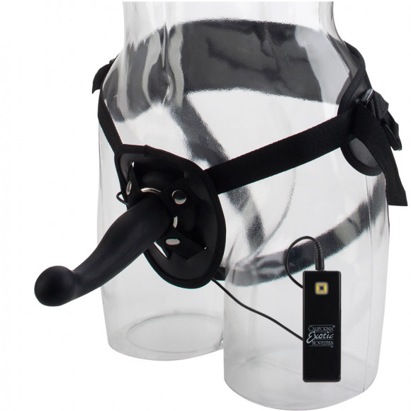 Страпон унисекс Love Rider G-Kiss с вибрацией Страпон унисекс Love Rider G-Kiss с вибрацией