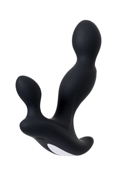Черный вибромассажер простаты Vela - 12 см. Черный вибромассажер простаты Vela - 12 см.