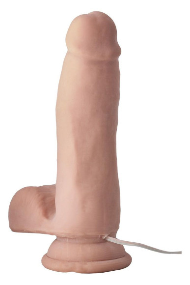 Телесный вибромассажер BAD BOY - 17 см. Телесный вибромассажер BAD BOY - 17 см.