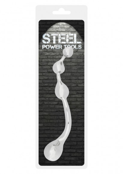 Анальный стимулятор Steel Multistim - 19 см. Анальный стимулятор Steel Multistim - 19 см.