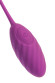 Фиолетовое силиконовое виброяйцо Purr Фиолетовое силиконовое виброяйцо Purr
