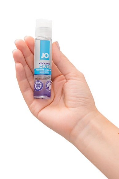 Охлаждающий лубрикант на водной основе JO Personal Lubricant H2O COOLING - 30 мл.
