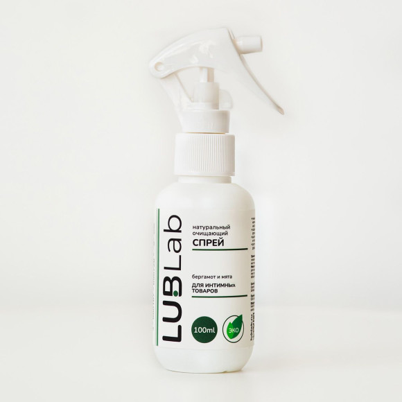 Натуральный очищающий эко-спрей для секс-игрушек с ароматом бергамота и мяты - 100 мл. Натуральный очищающий эко-спрей для секс-игрушек с ароматом бергамота и мяты - 100 мл.