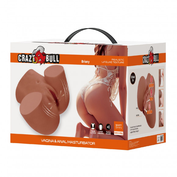 Мастурбатор Briony с 2 любовными каналами Мастурбатор Briony с 2 любовными каналами