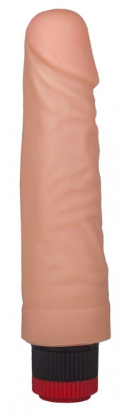 Гелевый вибратор с крупной головкой - 17,5 см. Гелевый вибратор с крупной головкой - 17,5 см.